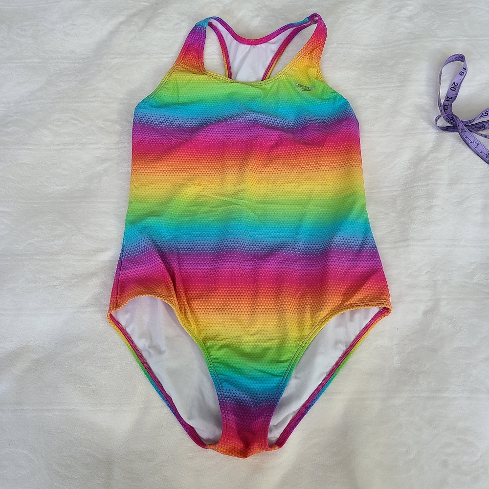 Speedo rainbow 1 pc swim wear